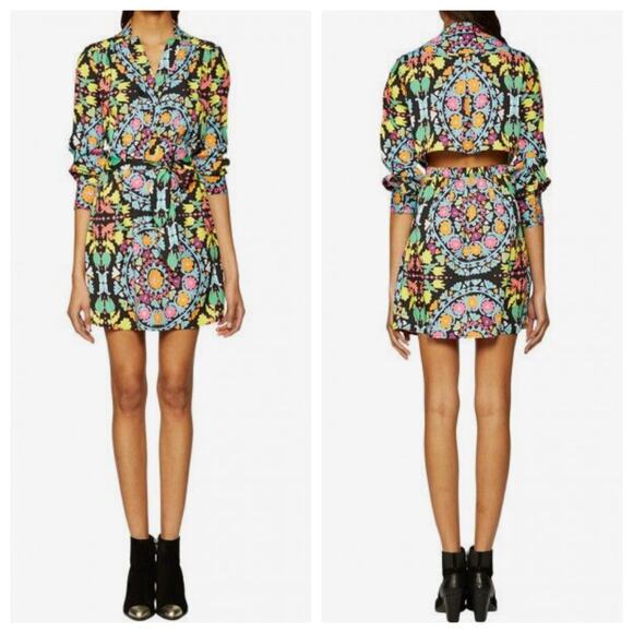 Mara Hoffman Neón Vent Back Mini Dress‎ Women’s Size XS - Picture 1 of 9